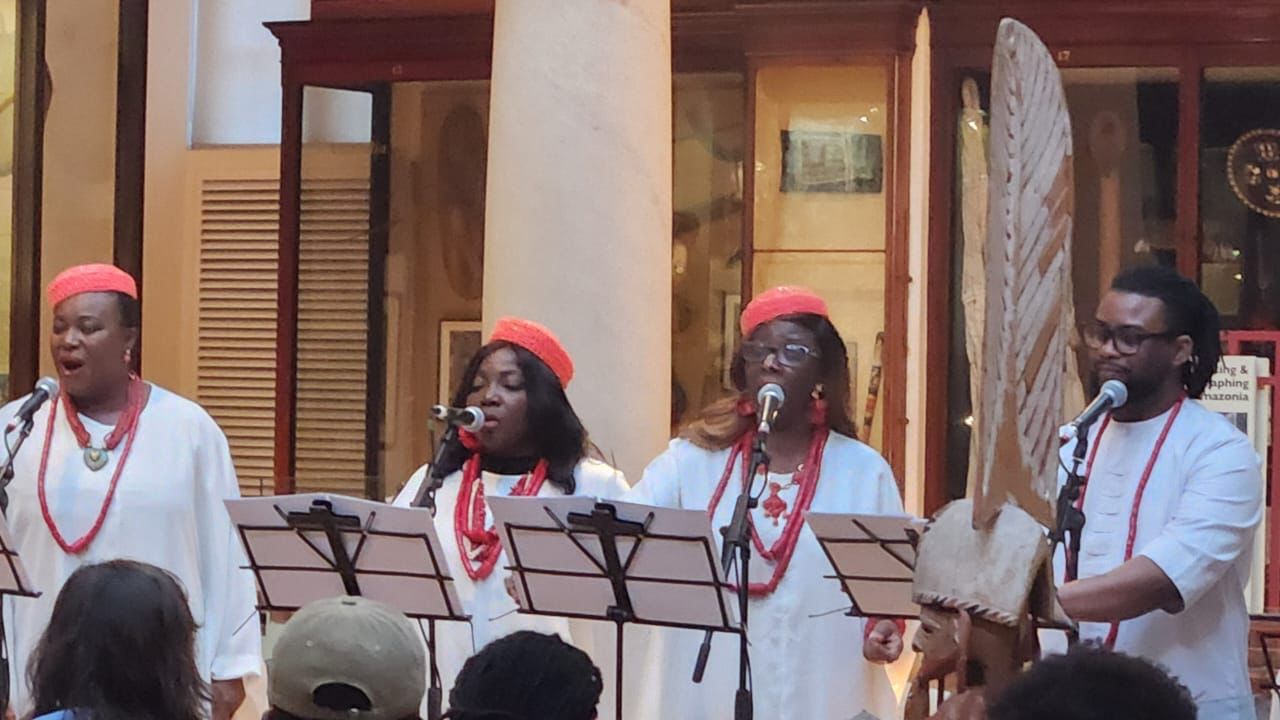 Quartet singing